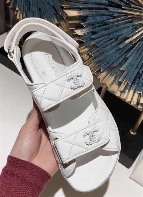 chanel sandals velcro dupe|chanel velcro sandals 2020 price.